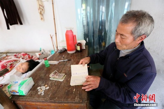 Өвчтэй эхнэрээ авархын тулд гайхалтай тэвчээр гаргасан хятад эр